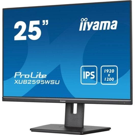 iiyama ProLite XUB2595WSU-B5, 25", 1920x1200, IPS, LED, 4ms, Noir