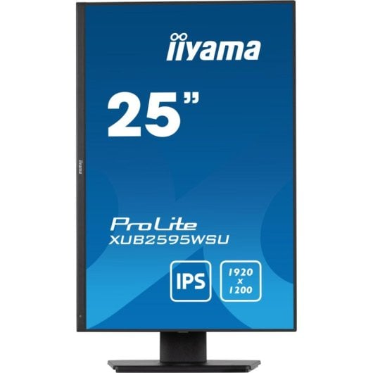 iiyama ProLite XUB2595WSU-B5, 25", 1920x1200, IPS, LED, 4ms, Noir