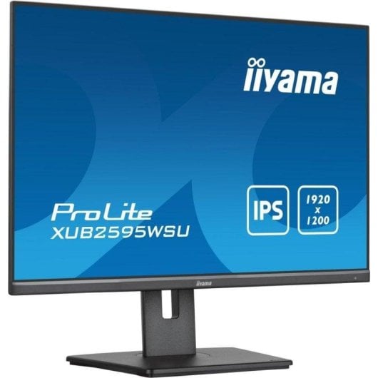 Écran PC iiyama ProLite XUB2595WSU-B5 25" WUXGA IPS FreeSync Haut-parleurs Hauteur réglable 4ms