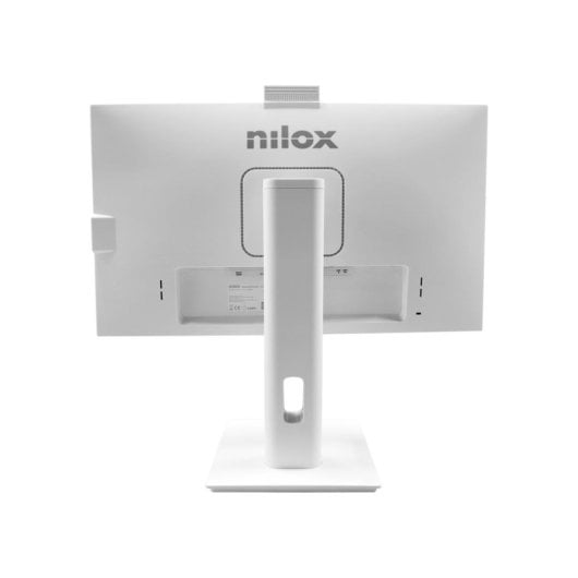 Moniteur Nilox 24" FHD 120Hz IPS Blanc Haut-parleurs Caméra Réglable VESA