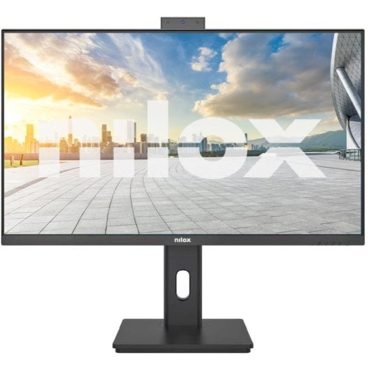 Monitor Nilox NXM27RWEB0265 27" FHD 120Hz IPS USB-C Cámara Full HD Altavoces Micrófono