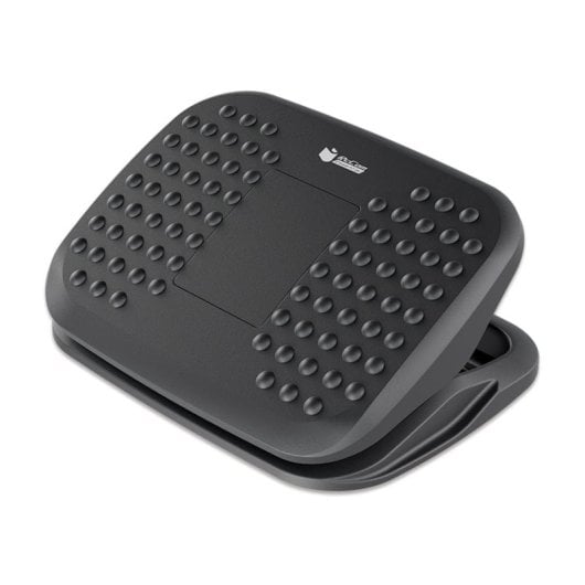 Owlotech Executive Mesa de Escritorio 100x60cm Negra + PcCom Essential Reposapiés Ergonómico 44x34cm