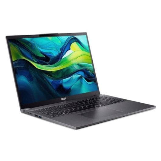 Portatile 16" OLED 1TB PCIe 4.0 NVMe SSD 16GB LPDDR5X Intel Core Ultra 7 155U 12-core 14-thread 4.8GHz Grigio