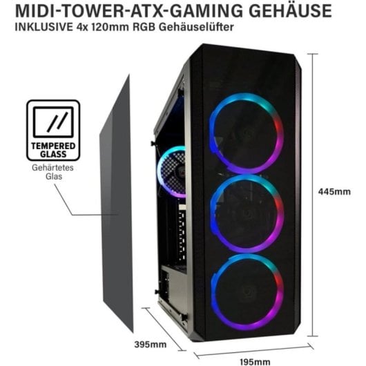 GREED MK2 Power AMD Ryzen 7 5700X 32GB 1TB SSD RTX 5060 Ti Windows 11 Pro