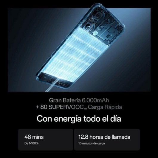 Smartphone OPPO Reno14 5G 12 Go RAM 256 Go Écran AMOLED 6,59" Double SIM 120 Hz IP69 Batterie 6 000 mAh Vert lumineux