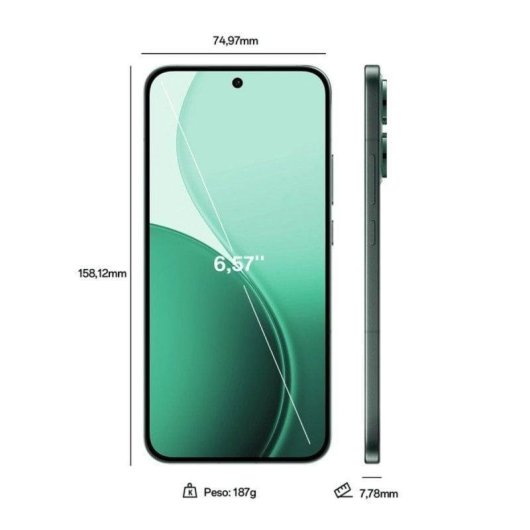 OPPO Reno14 FS 5G 12GB 512GB 6.57" Opal Blue
