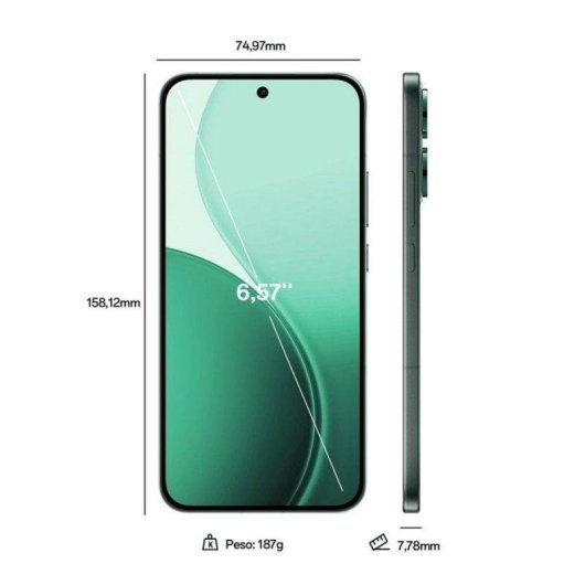 OPPO Reno14 F 5G 8GB 256GB 6.57" Luminous Green