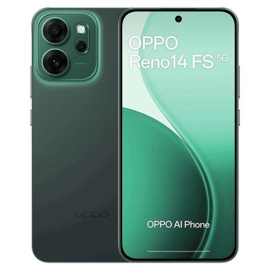 OPPO Reno14 FS 5G Pack de Lançamento 12GB/512GB/6.57" Luminous Green