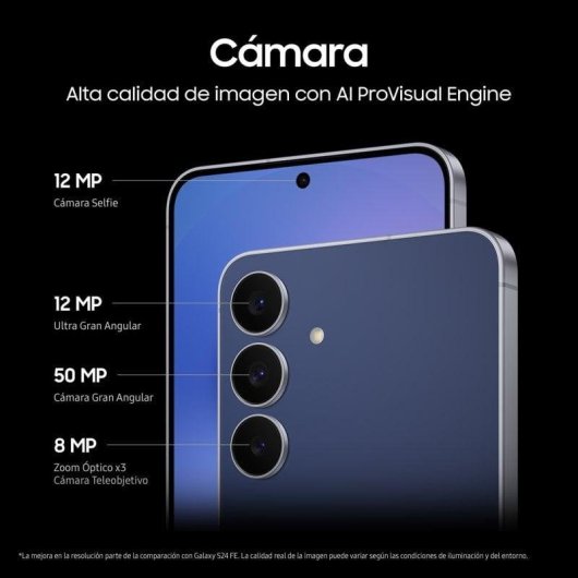 Samsung Galaxy S25 FE 5G 8GB 256GB 6.7" Azul Glacial