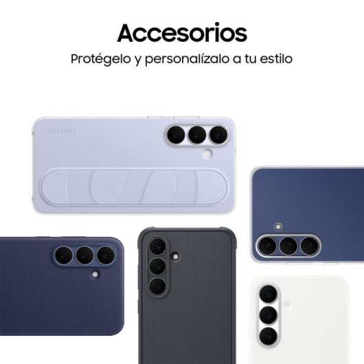 Samsung Galaxy S25 FE 8GB 256GB 6.7" Móvil Potente con Inteligencia Artificial Negro Intenso