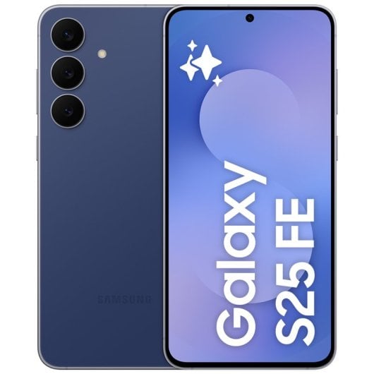 Samsung Galaxy S25 FE 8GB 512GB 6.7" Móvil Potente con Inteligencia Artificial Azul Marino