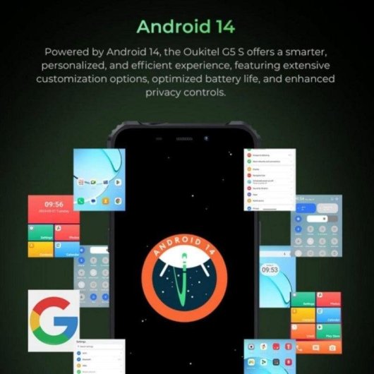 Oukitel G5 4G 4GB 64GB 6" Preto
