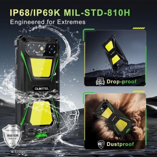 Smartphone OUKITEL G5 16GB RAM 128GB 4G IP68 Rugged