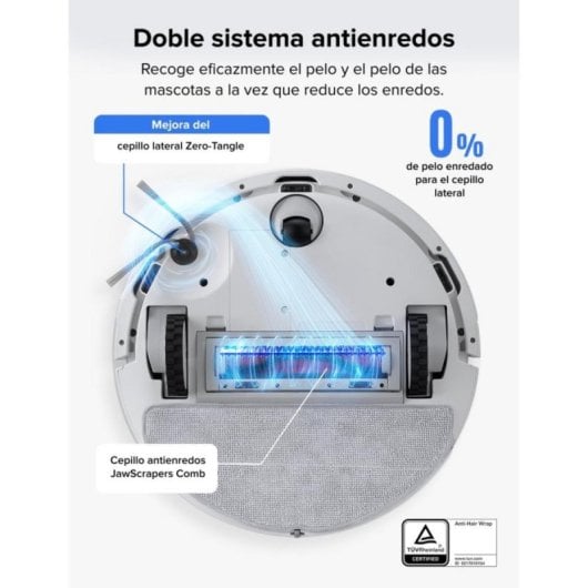 Roborock Q7L5 - Puissance d'aspiration HyperForce® de 8000 Pa, Navigation LiDAR