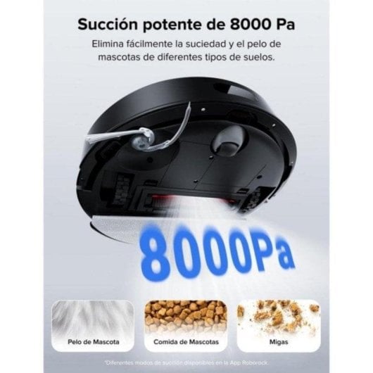 Saugroboter mit Wischfunktion Roborock Q7L5 Navigationsklasse LiDAR 8.000 Pa Dual-Antiverwicklung Sprachsteuerung