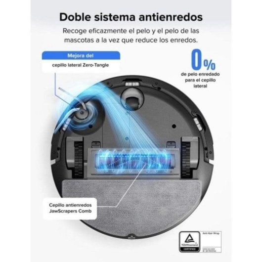 Saugroboter mit Wischfunktion Roborock Q7L5 Navigationsklasse LiDAR 8.000 Pa Dual-Antiverwicklung Sprachsteuerung
