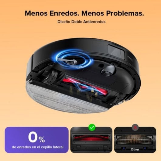 Roborock Q10 S5 Robot Aspirador Y Fregasuelos Succión Hyperforce De 10000 Pa, Negro