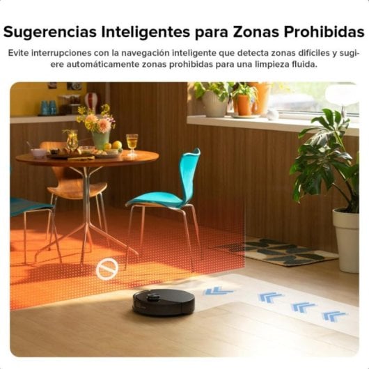 Roborock Q10 S5 Robot Aspirador Y Fregasuelos Succión Hyperforce De 10000 Pa, Negro