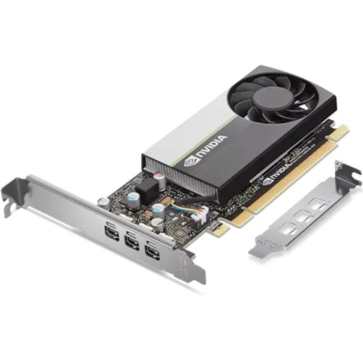 NVIDIA T400 4 GB GDDR6 7680 x 4320 PCIe 3.0 x16 3x Mini DisplayPort 1 Lüfter