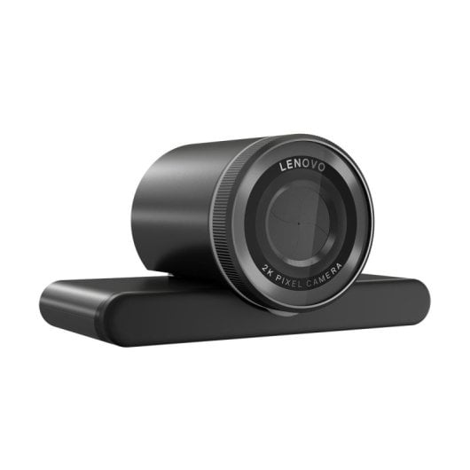 Lenovo 4XC1Q25245 Webcam 4MP Full HD HDR USB-C com Autofoco e Clip Preta