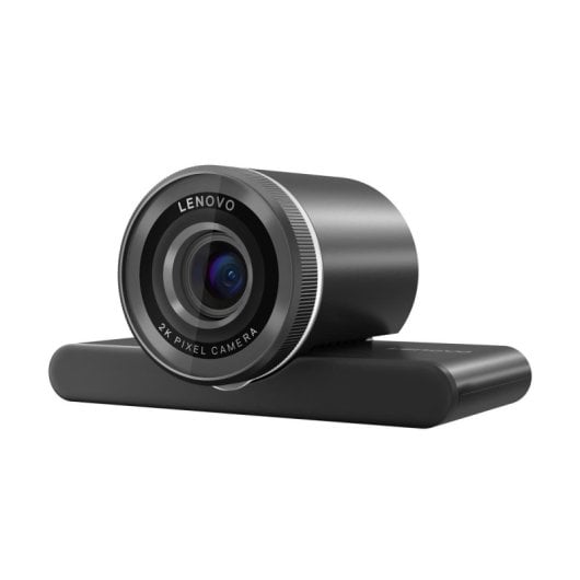 Lenovo 4XC1Q25245 Webcam 4MP Full HD HDR USB-C com Autofoco e Clip Preta