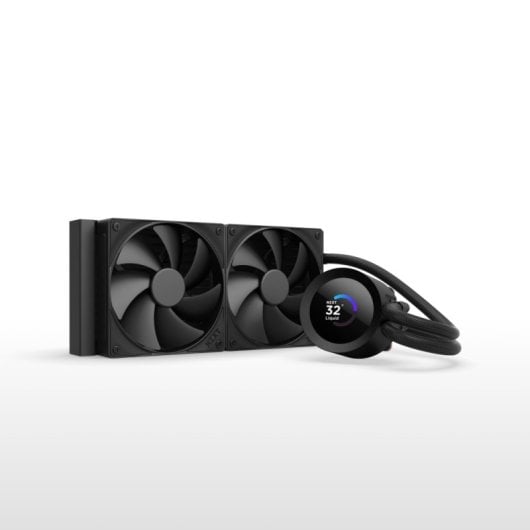 Refrigeración Líquida NZXT Kraken Plus 240mm 2 Ventiladores Display TFT Negra