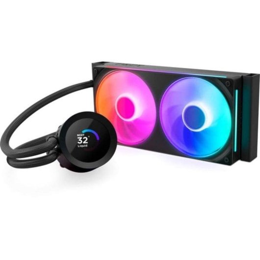 Refrigeração Líquida NZXT Kraken Plus RGB 240mm 2 Ventoinhas LED RGB