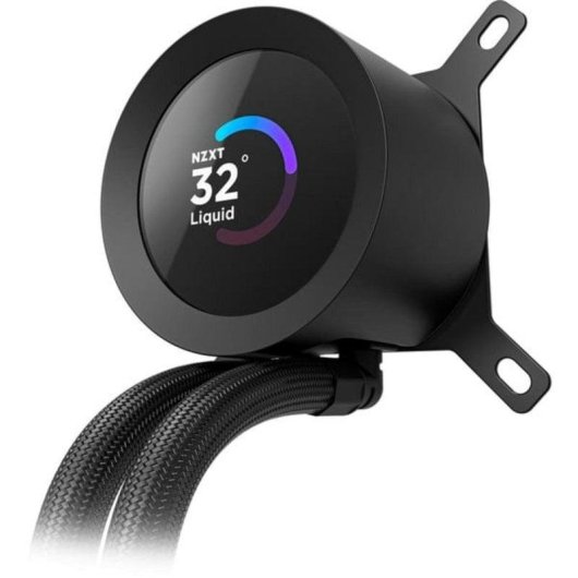 Refrigeração Líquida NZXT Kraken Plus RGB 240mm 2 Ventoinhas LED RGB