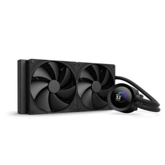 NZXT Kraken Plus 280 Nero 14cm Refrigerazione Liquida AIO Quadrifoglio TFT RGB