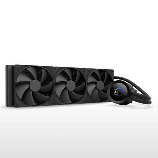 NZXT Kraken Plus 360, Réfrigération liquide tout-en-un, 12 cm, Noir