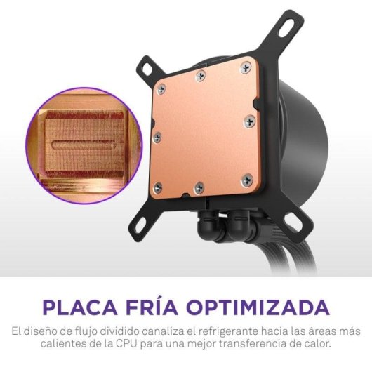 Refrigeración Líquida NZXT Kraken Plus 360mm 3 Ventole RGB Schermo LCD