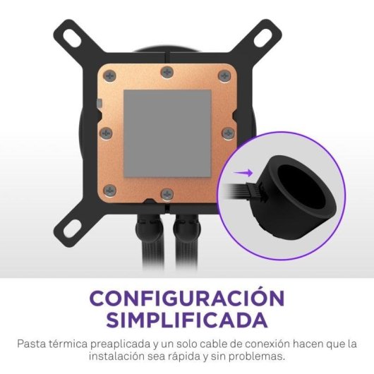 Refrigeración Líquida NZXT Kraken Plus 360mm 3 Ventole RGB Schermo LCD