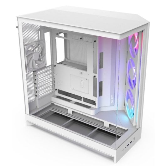 Caja NZXT H9 Flow RGB Blanco 3x140mm RGB