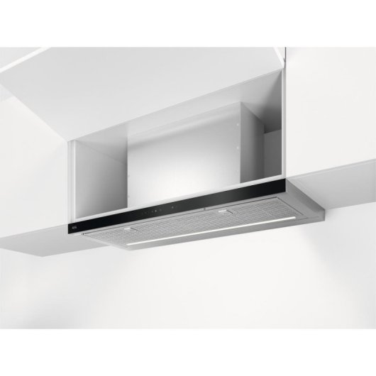 Exaustor AEG GDP869PL Ducted/Recirculating 90cm Aço Inoxidável LED Touch SilenceTech