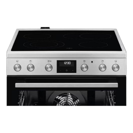 Fogão AEG CCB6642CBM 73L 4 Zonas Cerâmica SteamBake Preto/Inox Ecrã LED