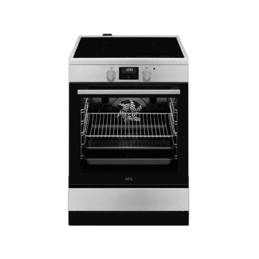 Cocina AEG CIB6646ABM Placa Inducción 73L 4 Zonas Inox SteamBake Hob2Hood