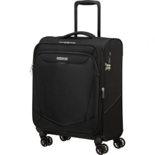 Valigia da Cabina American Tourister SummerRide Spinner 55x40x25cm con Serratura TSA e Interno Recyclex
