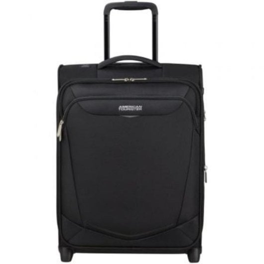 American Tourister Upright SummerRide 55cm Schwarze 2-Rad Handgepäck Kabinengepäck 44.5-48.5L
