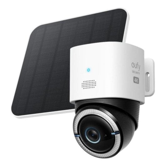 Câmara IP Eufy 4G LTE S330 8MP 4K Visão 360° Zoom 8x com Painel Solar