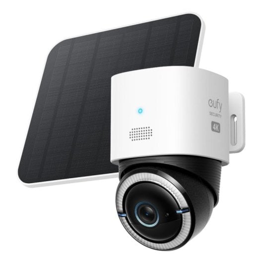 Caméra Eufy 4G LTE S330, Full HD, Audio bidirectionnel, Vision nocturne 8m, Inalámbrica