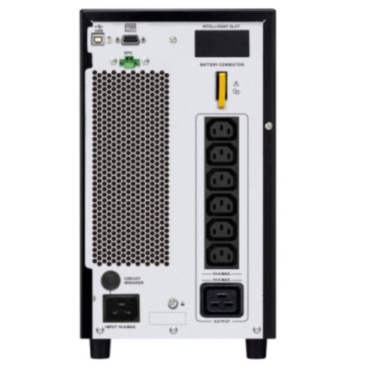 APC SRV3KI-E 2700W Doppelte Online-Konversion Sine Wave 72V VRLA Akku LCD Schwarz
