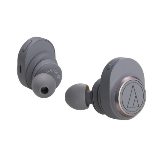 Audio-Technica ATH-CKR7TWGY Auriculares Sem Fios Bluetooth com Microfone Cinzentos