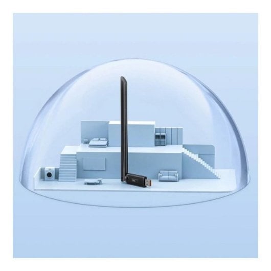 Baseus BS-OH172 Adaptador USB Wireless 300Mb/s 2.4GHz com Antena 6dBi