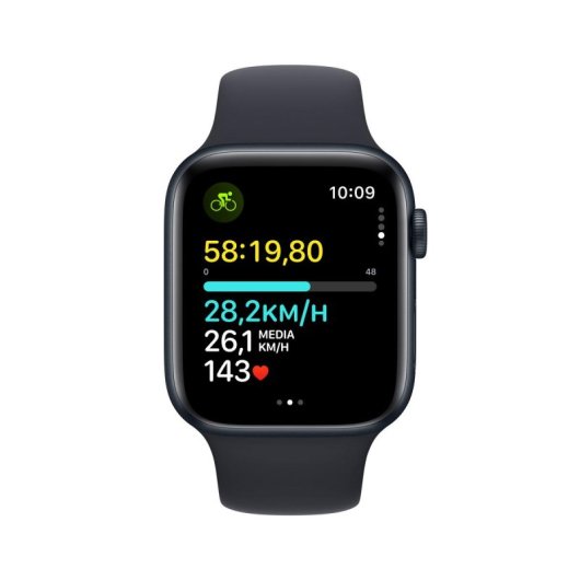 Apple Watch SE (2ème Gen.) 2023 - OLED, 32GB, GPS, Étanche jusqu'à 50m, 32.9g