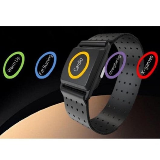 Nilox HRM Smart Armband con Monitoraggio Frequenza Cardiaca e Funzioni Fitness