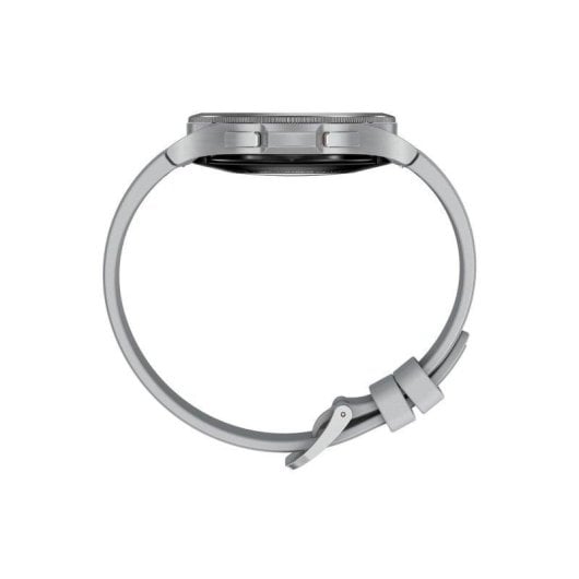 Samsung Galaxy Watch4 Classic Bluetooth GPS NFC 46mm Super AMOLED Prata Correa Cinzenta Resistente à Água 5ATM+IP68 SpO2 Pulsómetro