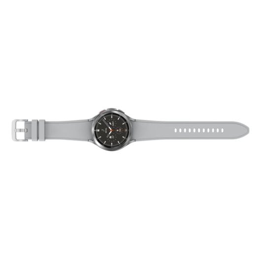 Samsung Galaxy Watch4 Classic 46mm Silber Edelstahl 16GB GPS OLED 247mAh Grau