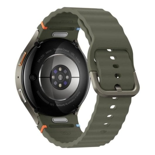 Samsung Galaxy Watch7 GPS NFC Bluetooth 44mm Super AMOLED Verde M/L IP68 5ATM SpO2 Sono Cardíaco