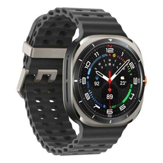 Samsung Galaxy Watch Ultra 4G LTE Bluetooth GPS NFC 47mm Super AMOLED Titane Argent IP68 10ATM