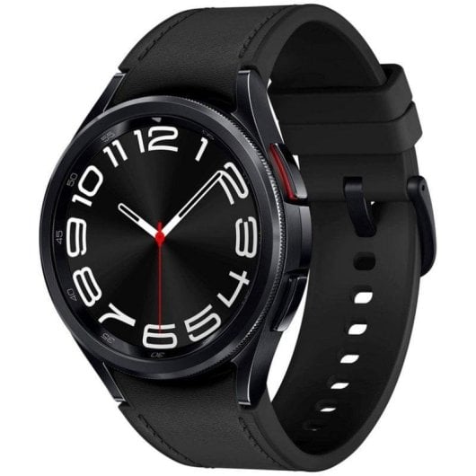 Samsung Galaxy Watch6 Classic 4G LTE GPS 43mm Super AMOLED Preto Resistência Água 5ATM+IP68
